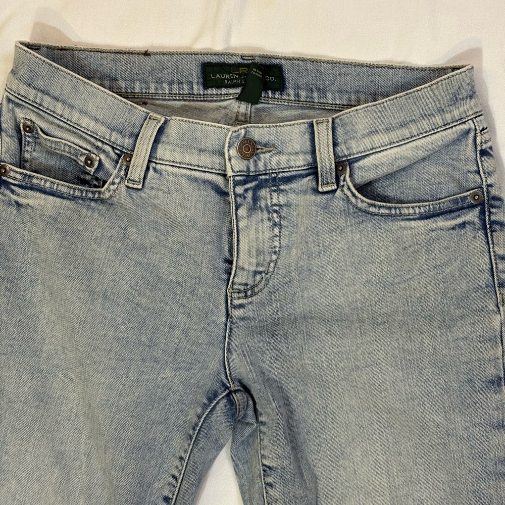 Ralph Lauren Light Wash Jeans- Size 4 - Picture 4 of 8